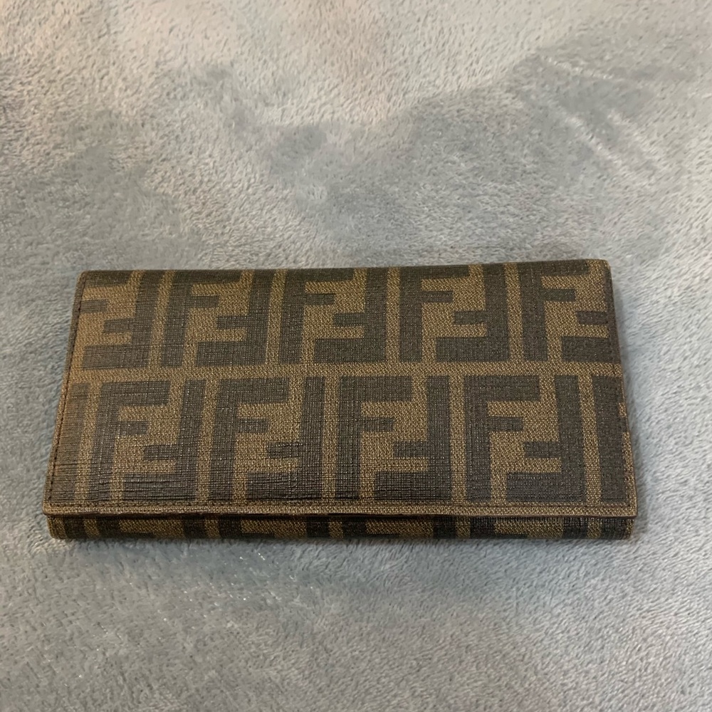Fendi vintage Zucca long wallet